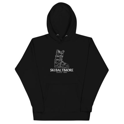 Retro Ski Boot hoodie