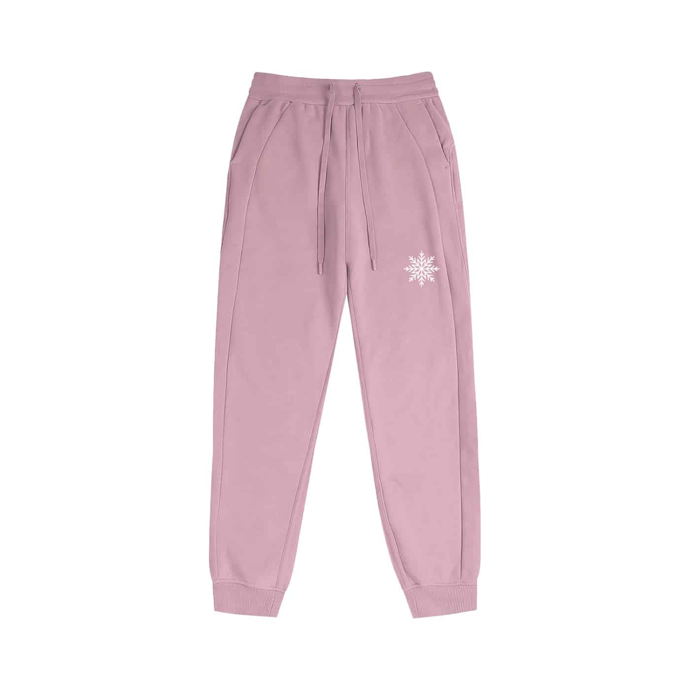 https://ajmall-vc-public-bucket.oss-us-west-1.aliyuncs.com/hugepod/material/custom_printing/3d454f53f7c149b0b77a0434ac0785b5.png 'Snowfall' Women Joggers - Image 1
